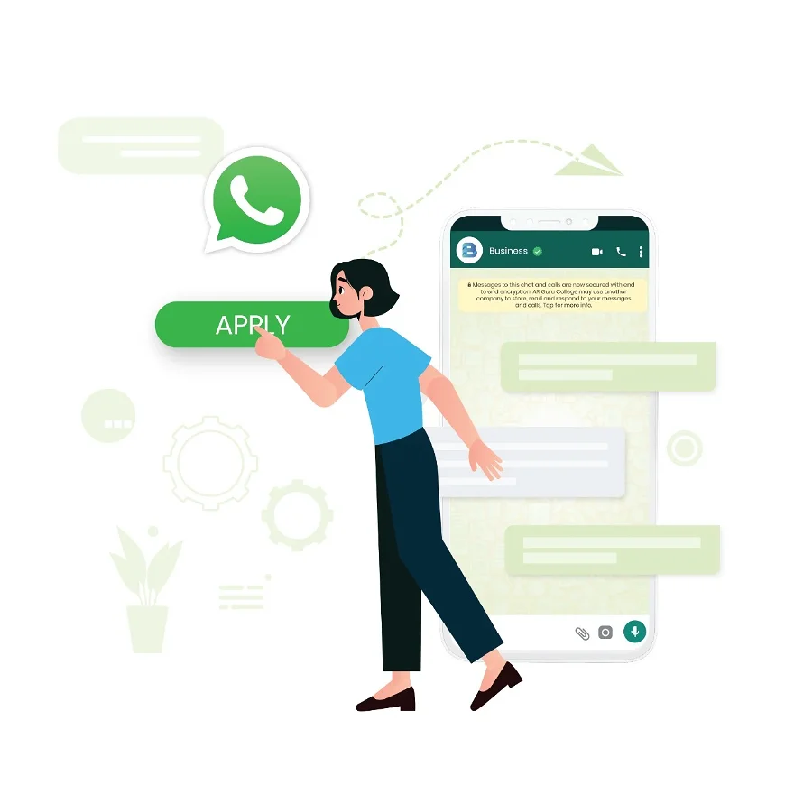 apply for whatsapp business api with I Love WTA